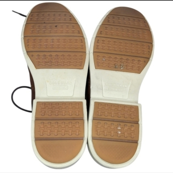 Cole Haan Wingtip Go To Oxford British Tan Brown Dress Casual Work Loafer Men 11 - Picture 6 of 7